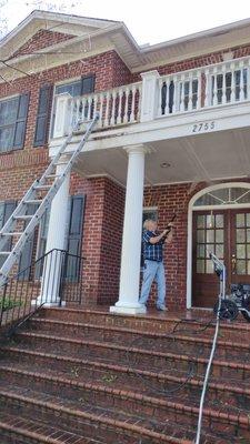 Porch remodel b4