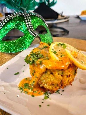 Mardi Gras class: Crab Cake