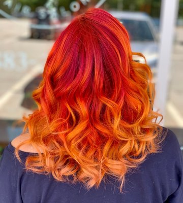 orange melt done by jessica