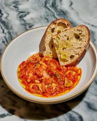 Tripe with calabrian chili