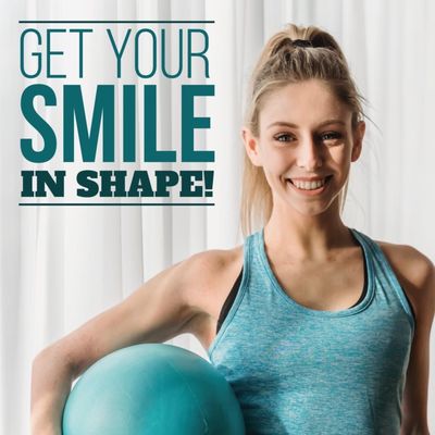 Get your Smile in shape! 
Keep your regularly scheduled appointments.