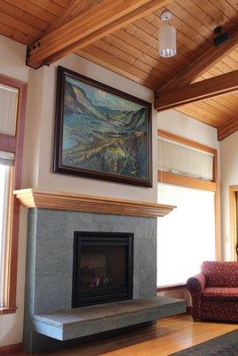 Creevey meeting room fireplace