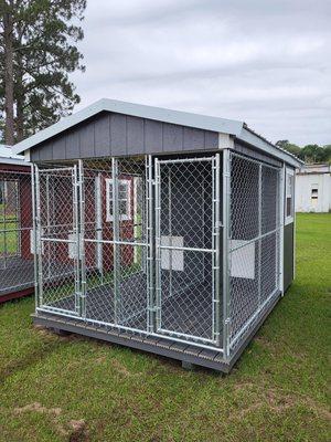 8x12 Double Dog Kennel