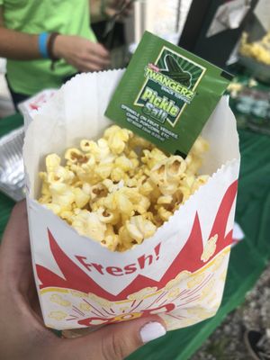 Popcorn with Pickle Salt