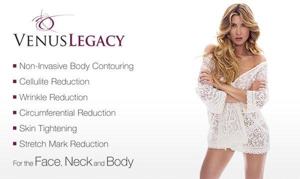 The Non-Invasive Venus Legacy fat melting, skin tightening treatment! A Prism Favorite!