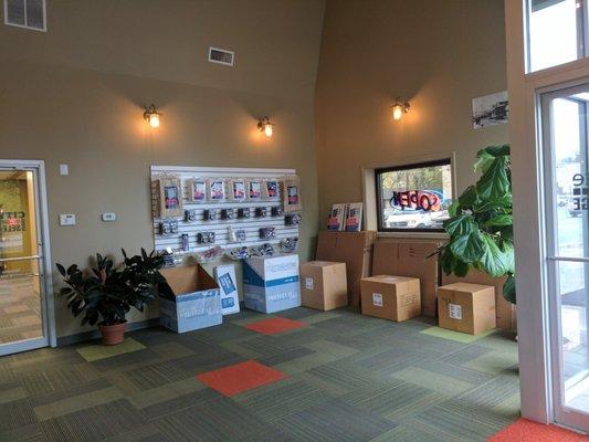 CitySpace Sells Moving Supplies