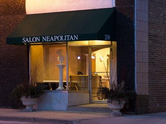 Soni's chair is in Salon Neapolitan