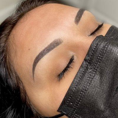 Ombré Powder Brows (Healed Results)