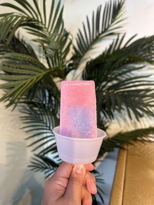 Cotton Candy Popsicle