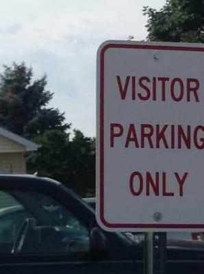 Where you park!