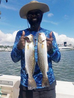 Speckled Trout Fishing Wilmington NC