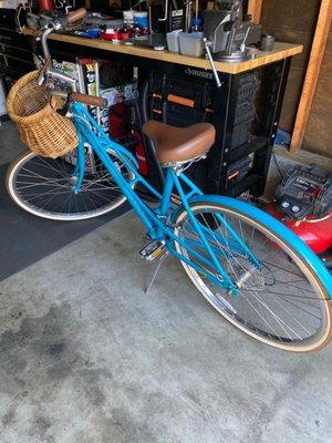 Used Electra beach cruiser