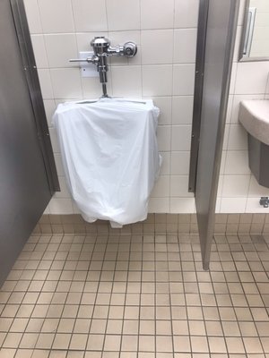 Another broken urinal 4-7-19