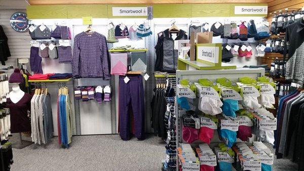 The Sport Den has the largest selection of Smartwool products in central Wisconsin.