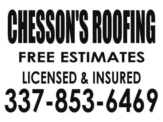 Chesson's Roofing