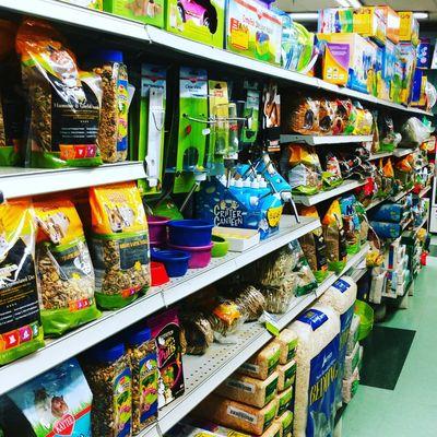 Hamster, guinea pig, rabbit, chinchilla and other types of small animal treats, toys and foods.