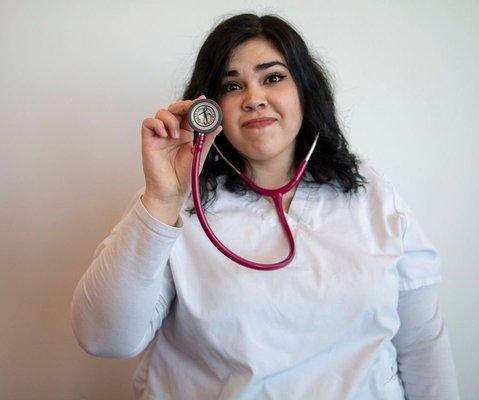 Nurse graduate on her way to save lives