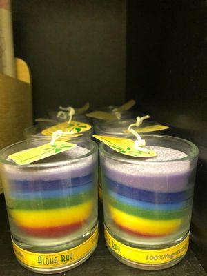 Chakra candles have all colors in one very healing also good for gifts