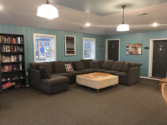 Dagsboro Days has a gathering area that makes you feel at home while enjoying a nice cup of hot coffee!