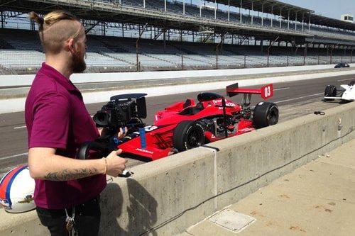 On location at Indianapolis Motor Speedway