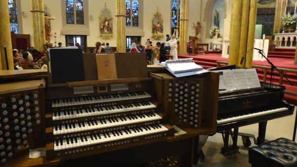 Some of the sweetest and most reverent music can be heard and sung at St. John the Baptist NYC.