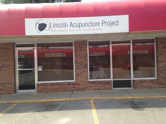 Lincoln's very own community acupuncture clinic here at The Swing In Plaza