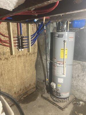 Natural Gas Hot Water Tank INstallatations