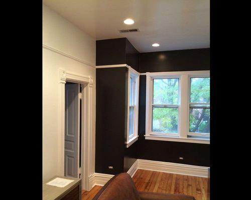 Wall and trim painting