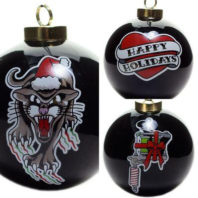 Tattooed Inspired Christmas Ornaments!