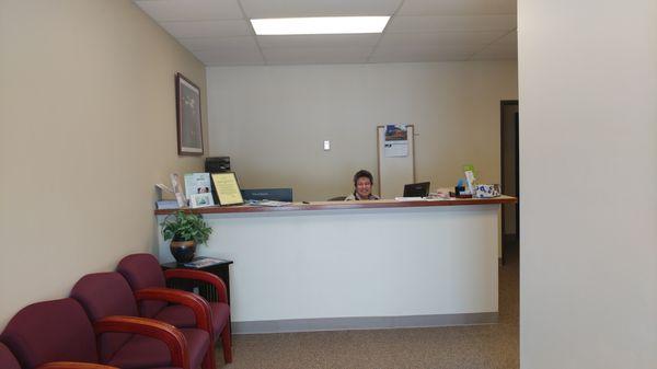 Front desk of Forest Edge Dental Care of Cripple Creek.