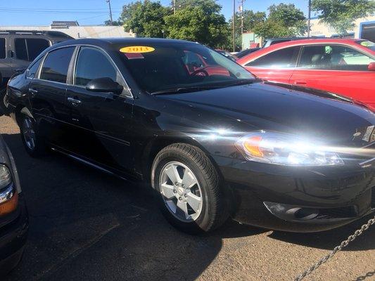 2013 chevron impala V6 114 k salvage tittle