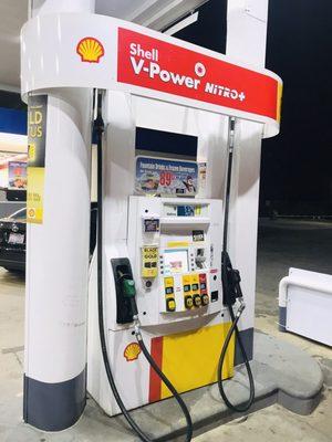 New up -to -date Gas Pumps