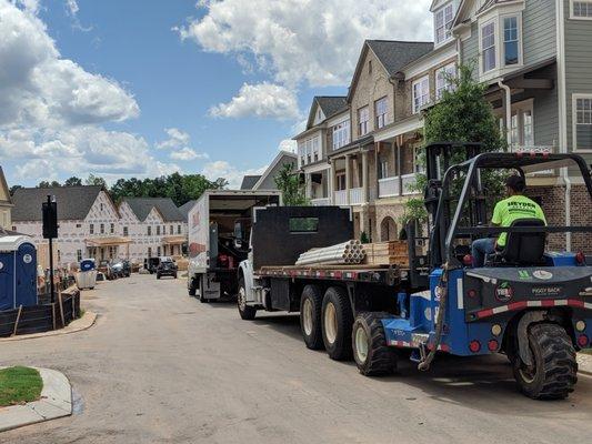 Building and Construction Material Delivery