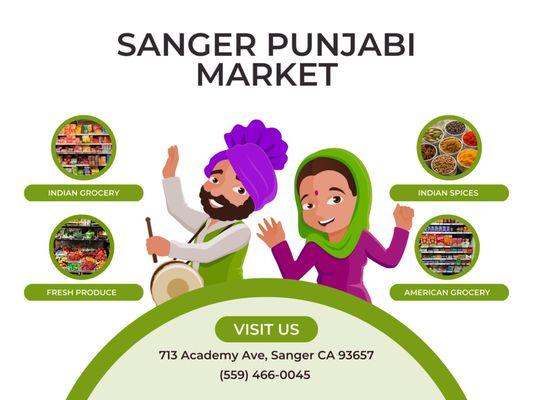 Sanger Punjabi Market