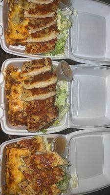 LASAGNA!!!!! Take you to Italy it's soo good!! Homemade cheesy garlic bread and a light salad