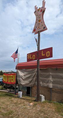 It's definitely a roadside food stand, but don't let that fool you...