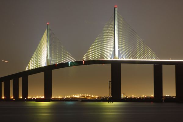 Tampa Bay's Sunshine Skyway Bridge