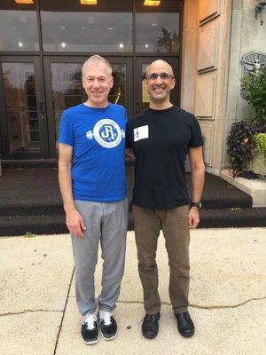 Dr Cohen with Dr Dan Liebenson at his Chicago Training.