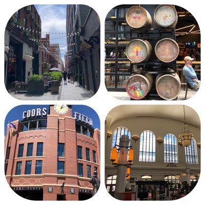 Downtown Denver, Dairy Block, Coors Field, Union Station