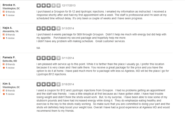 Yelp reviews from 2014