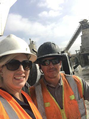 Owners at Los Angeles concrete plant