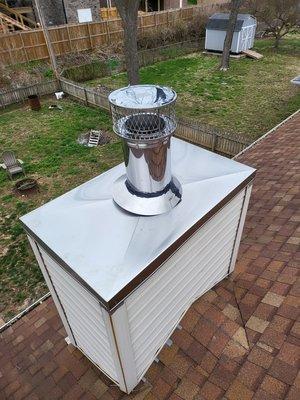 Protection for your chimney is important, and using stainless steel components will ensure it never rusts and keeps on protecting.