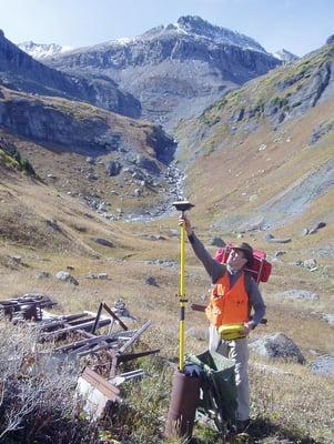 Surveying in the San Juan Mountains