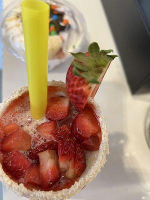 Horchata strawberry