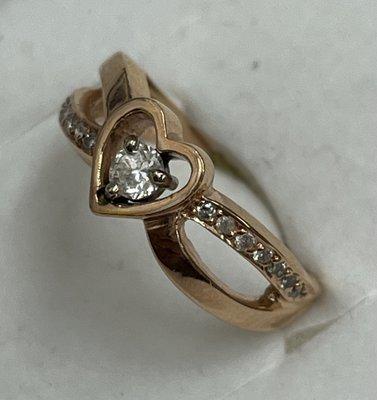 Rose Gold and Diamonds