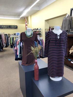 We have all kinds of clothing and it's in very good condition!