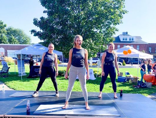 Barre3 outdoor class