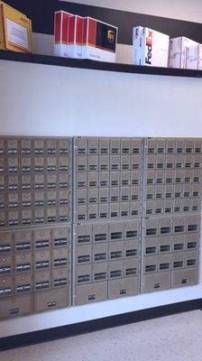 Rental Mailboxs - Small, Medium, Large 24 hour Access