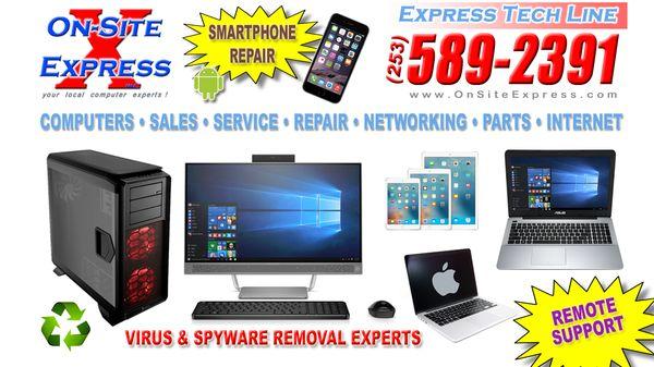 We service both PC & Mac