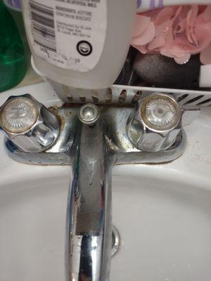 My faucet wasn't cleaned